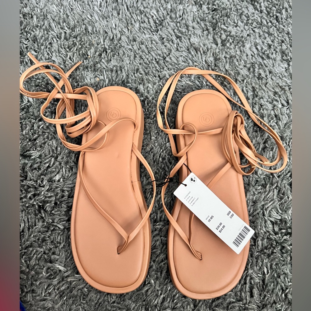 SOLD. Tan sandals
